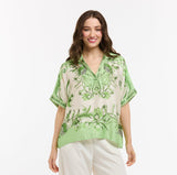 Urban Luxury Birds Print Top