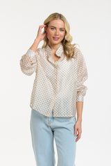 Urban Luxury Polka Dot Shirt