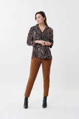 Joseph Ribkoff Abstract Print Top