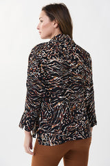 Joseph Ribkoff Abstract Print Top