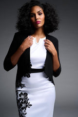 Joseph Ribkoff Sheer Back Jacket