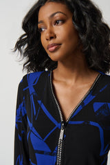 Joseph Ribkoff Abstract Tunic