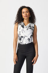 Joseph Ribkoff Floral Print Top
