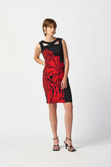 Joseph Ribkoff Floral Print Silky Knit Dress