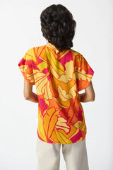 Joseph Ribkoff Tropical Print Top