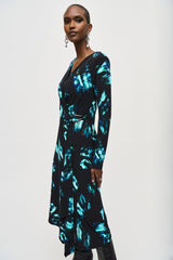 Joseph Ribkoff Abstract Print Dress