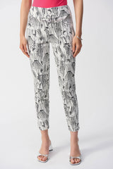 Joseph Ribkoff Print Slim Fit Pant