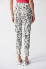 Joseph Ribkoff Print Slim Fit Pant