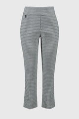 Joseph Ribkoff Geometric Crop Pant