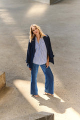 Joseph Ribkoff Goldie Wide-Leg Stretch Jean