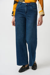 Joseph Ribkoff Goldie Wide-Leg Stretch Jean