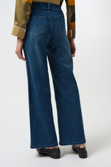 Joseph Ribkoff Goldie Wide-Leg Stretch Jean