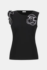 Joseph Ribkoff Chiffon Fitted Top