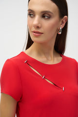 Joseph Ribkoff Pullover With Jewel Embellishment