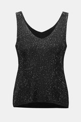 Joseph Ribkoff Metallic Camisole with Rhinestones