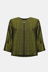 Joseph Ribkoff Textured Dot Jacquard Swing Jacket