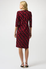 Joseph Ribkoff Geometric Print Dress
