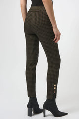 Joseph Ribkoff Slim Formal Geometric Trousers