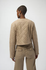 Joseph Ribkoff Cropped Quilted Casual Jacket