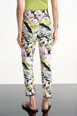 Joseph Robkoff Floral High-waisted Trousers
