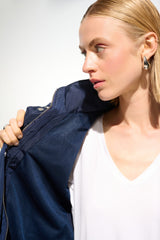 Joseph Ribkoff Hidden Hood Anorak