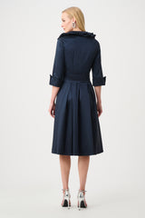 Joseph Ribkoff Stretch Taffeta Fit And Flare Dress