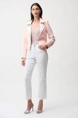 Joseph Ribkoff Suede Fitted Jacket