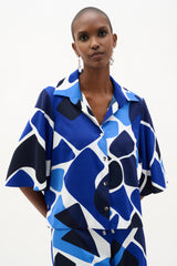 Joseph Ribkoff Geometric Print Shirt