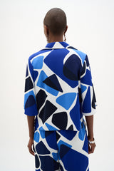 Joseph Ribkoff Geometric Print Shirt