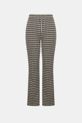 Joseph Ribkoff Geometric Straight Pull-On Pants