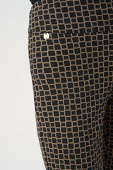Joseph Ribkoff Jacquard Straight Pull On Pant