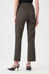 Joseph Ribkoff Jacquard Straight Pull On Pant