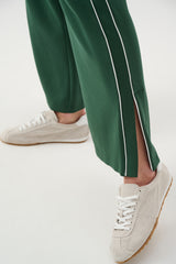 Joseph Ribloff Piped Wide-Leg Track Pant