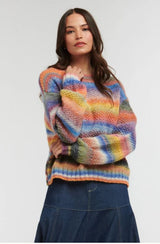 Italian Star Strata Knit Jumper