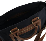 Pierre Cardin Two-Tone Nylon Tote Bag