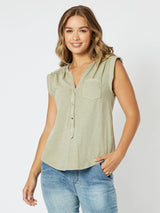 Threadz Alison Sleeveless Top