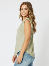 Threadz Alison Sleeveless Top