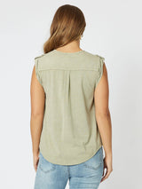 Threadz Alison Sleeveless Top