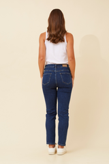 Caroline Morgan Embellished Denim Heart Jean