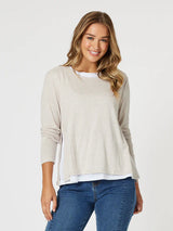 Threadz Alice 2 in 1 Knit Top