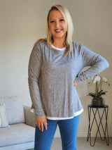 Threadz Alice 2 in 1 Knit Top
