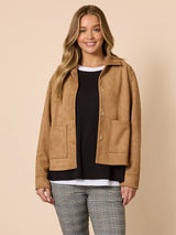 Threadz Downtown Suede Jacket