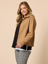 Threadz Downtown Suede Jacket