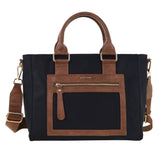 Pierre Cardin Two-Tone Nylon Tote Bag