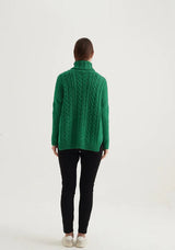 Tirelli High Neck Cable Knit