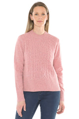 Jump Fleck Side Button Pullover