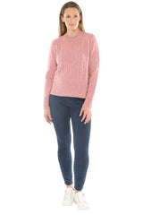 Jump Fleck Side Button Pullover