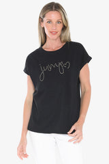 Jump Beaded Tee