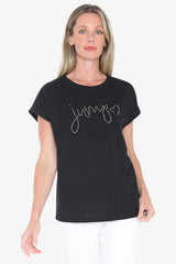 Jump Beaded Tee