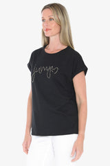 Jump Beaded Tee